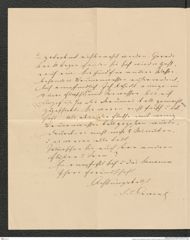 Nachlass Franz Steindachner, Brief von Richard Canaual an Franz Steindachner (02.05.1877), Inv.Nr. 75.01, Seite 2